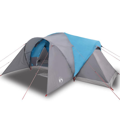 vidaXL Tente dôme familiale 6 personnes bleue imperméable
