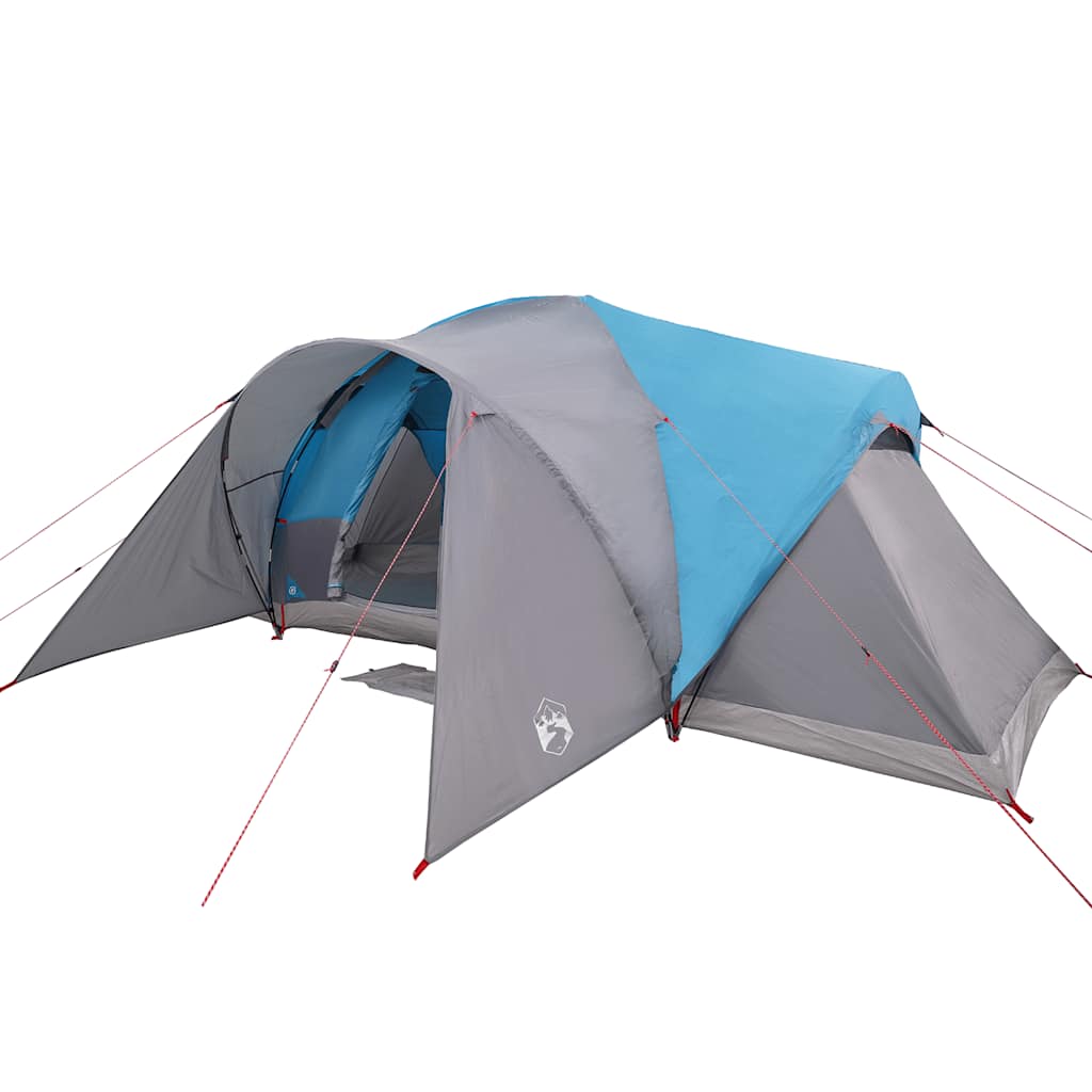 vidaXL Tente dôme familiale 6 personnes bleue imperméable
