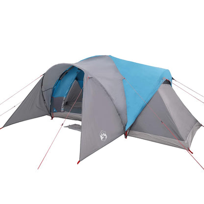 vidaXL Tente dôme familiale 6 personnes bleue imperméable