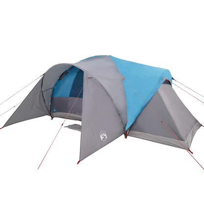 vidaXL Tente dôme familiale 6 personnes bleue imperméable