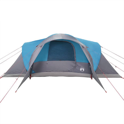 vidaXL Tente dôme familiale 6 personnes bleue imperméable