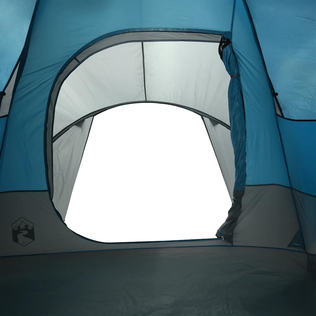 vidaXL Tente dôme familiale 6 personnes bleue imperméable