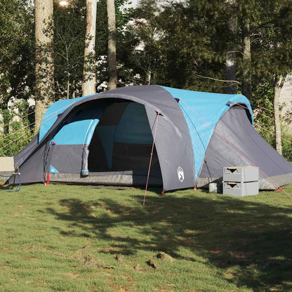 vidaXL Tente dôme familiale 6 personnes bleue imperméable