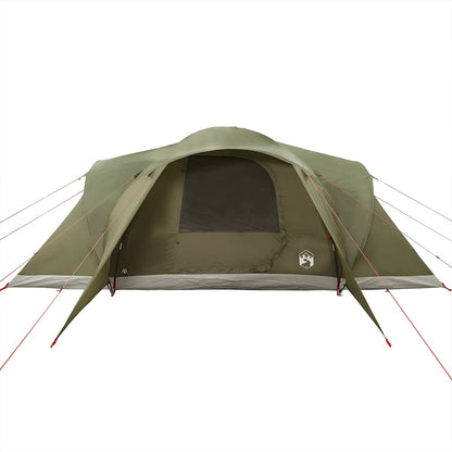 vidaXL Tente dôme familiale 6 personnes Vert olive Imperméable