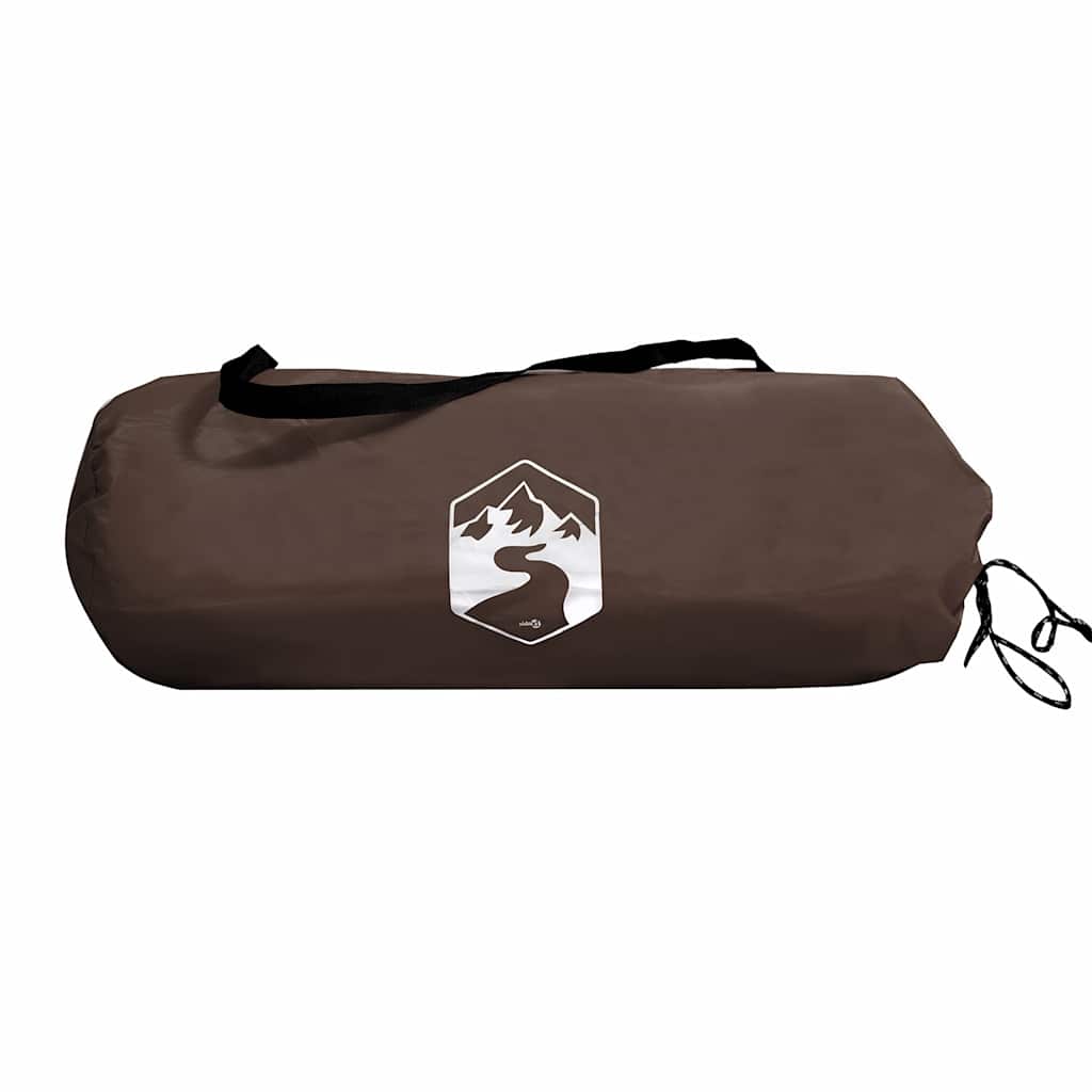 vidaXL Tente de douche marron étanche