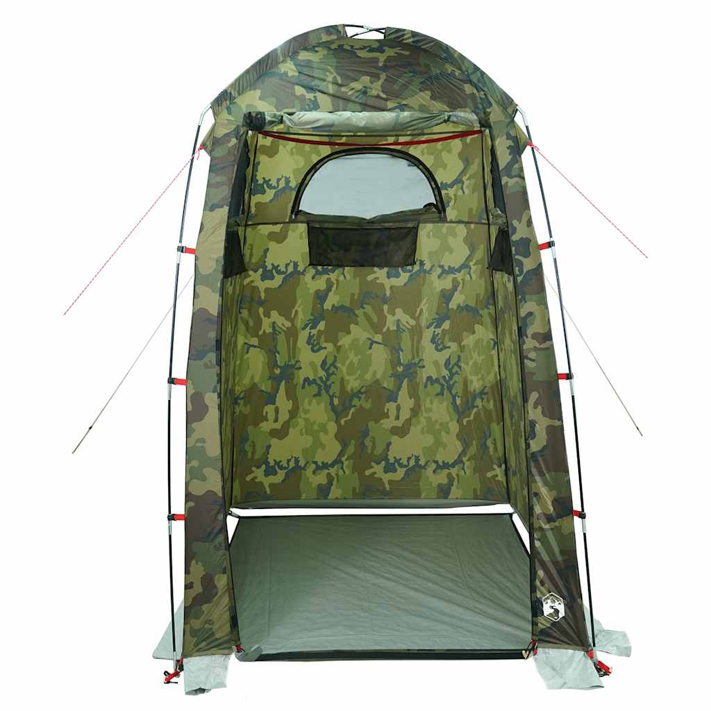 vidaXL Duschzelt Camouflage Wasserfest