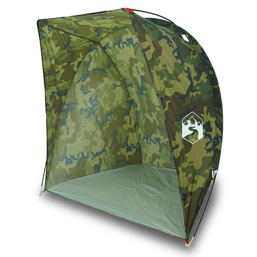 vidaXL Abri de pêche Camouflage Étanche