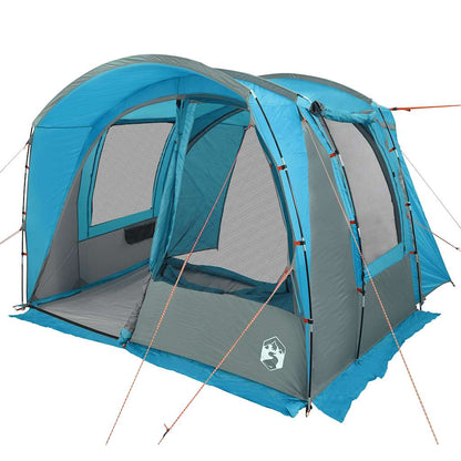 vidaXL Autozelt 4 Personen Blau Wasserfest