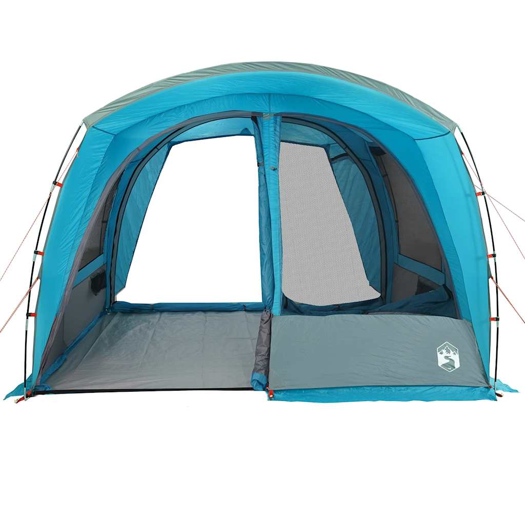 vidaXL Autozelt 4 Personen Blau Wasserfest
