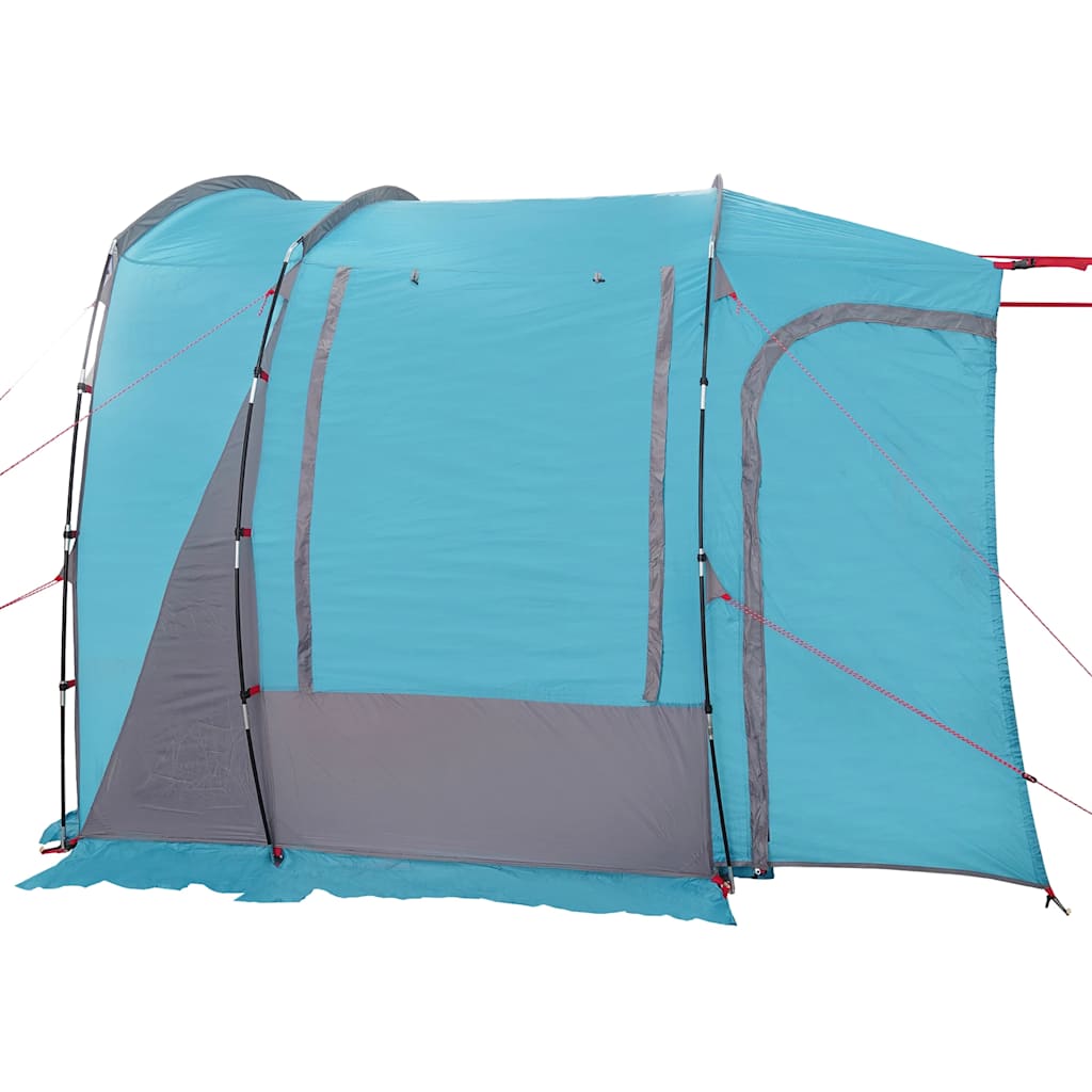 vidaXL Autozelt 4 Personen Blau Wasserfest
