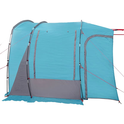vidaXL Autozelt 4 Personen Blau Wasserfest