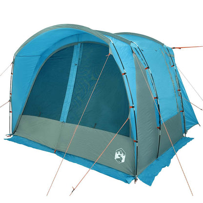 vidaXL Autozelt 4 Personen Blau Wasserfest