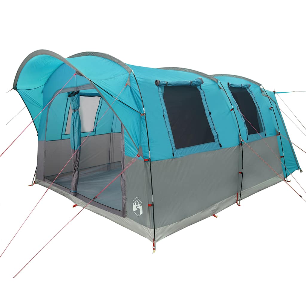 vidaXL Autozelt 4 Personen Blau Wasserfest