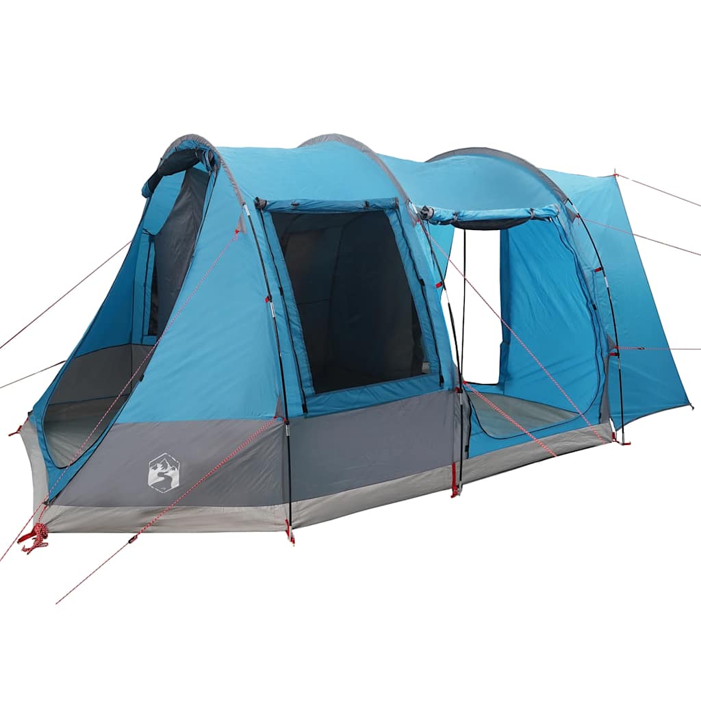 vidaXL Tente de camping 2 personnes bleu imperméable