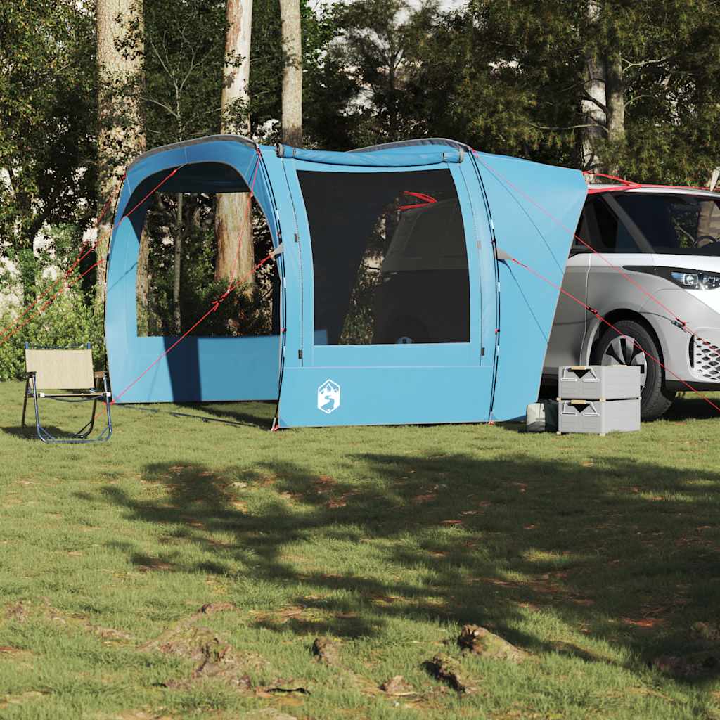 vidaXL Autozelt Blau Wasserdicht