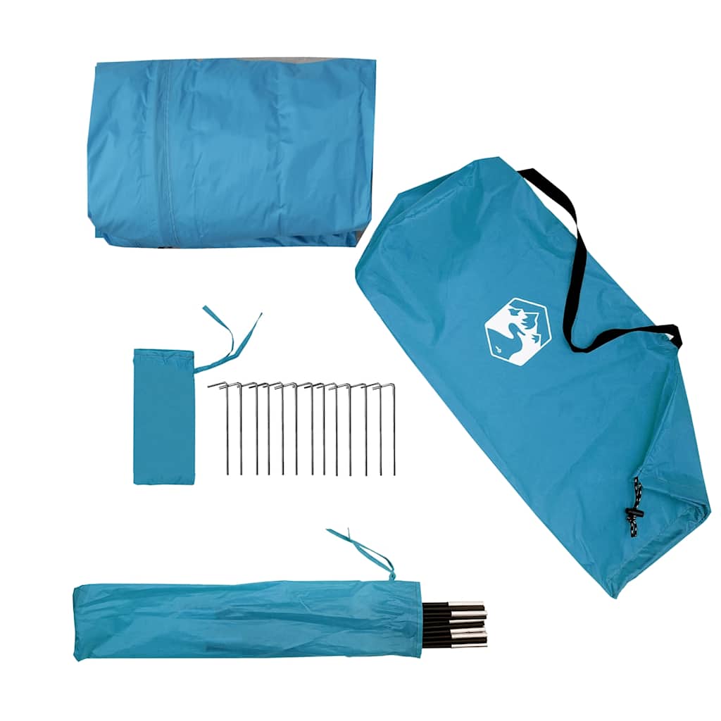 vidaXL Autozelt Blau Wasserdicht