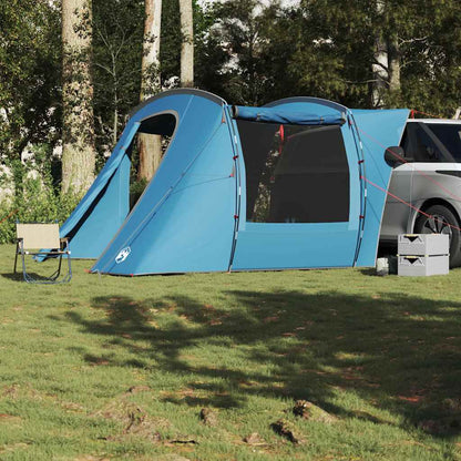 vidaXL Tente de toit de voiture bleue imperméable