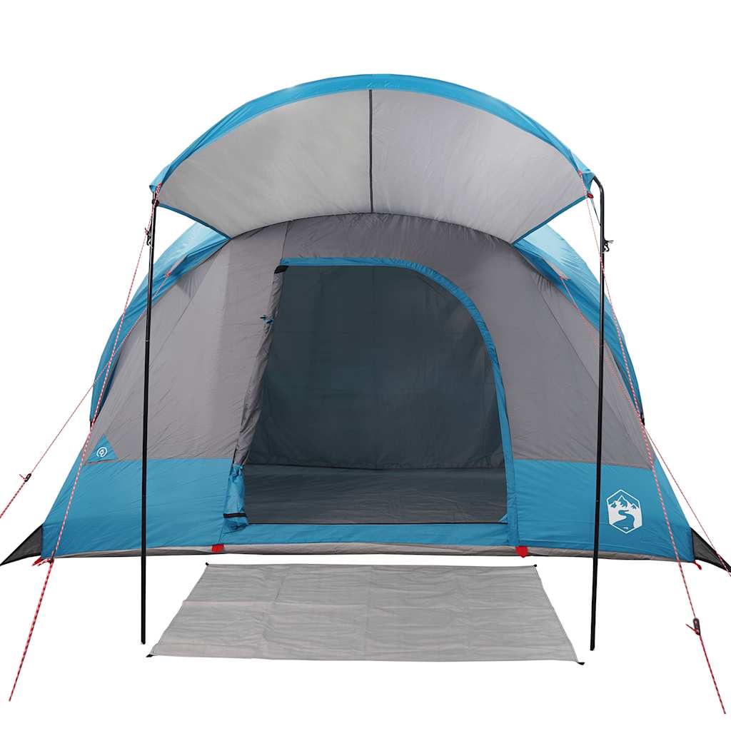 Tente tunnel familiale vidaXL 8 personnes bleue imperméable