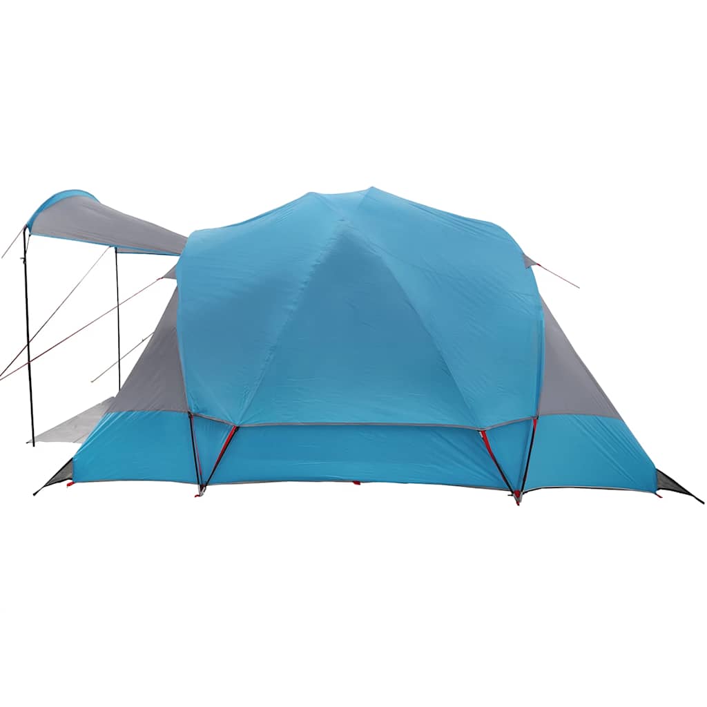 Tente tunnel familiale vidaXL 8 personnes bleue imperméable