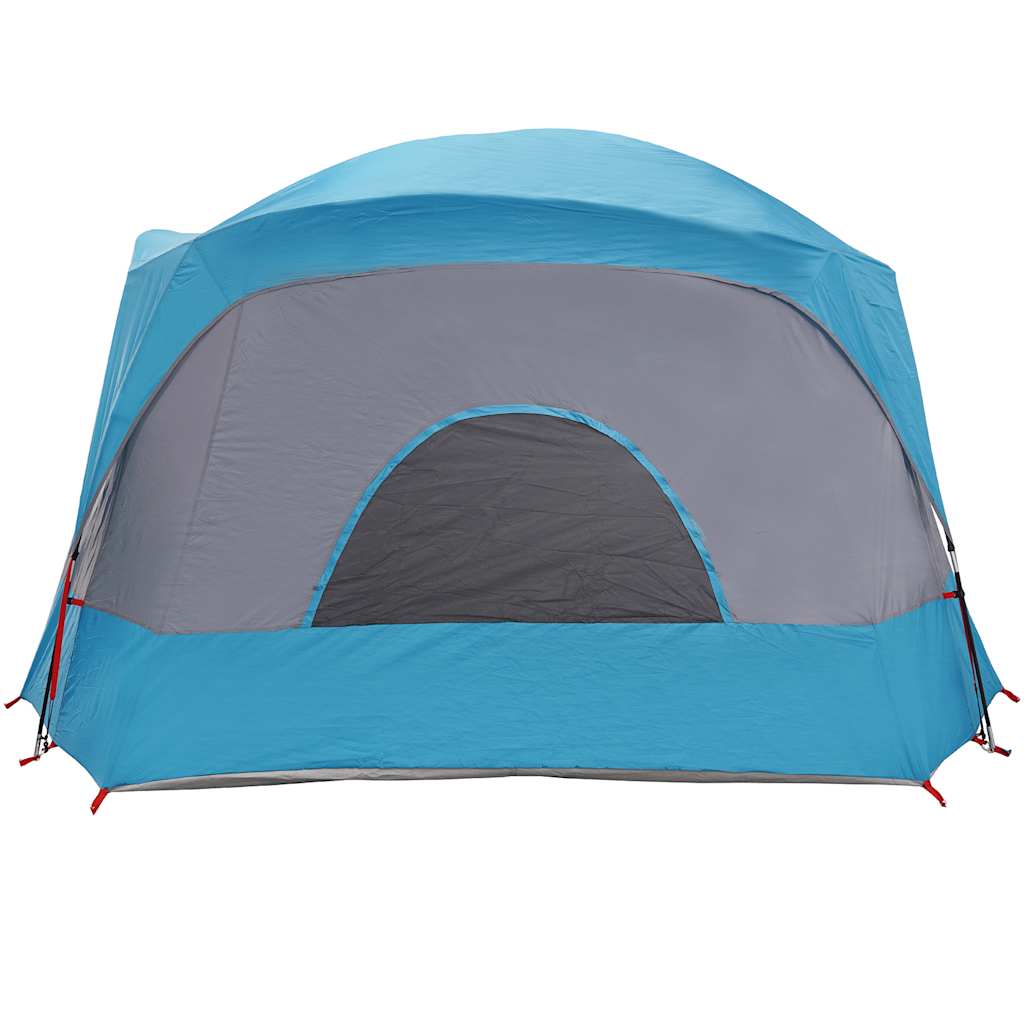 vidaXL Tente familiale pour 6 personnes bleu étanche