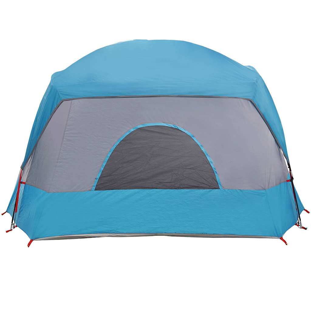 vidaXL Tente familiale pour 6 personnes bleu étanche