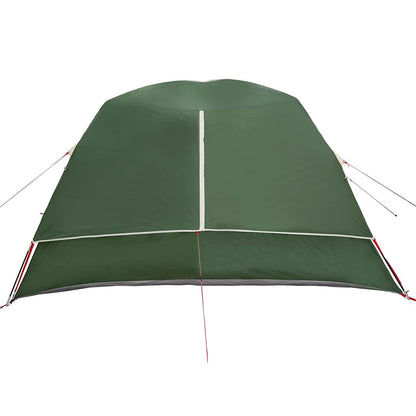 vidaXL Campingzelt 4 Personen Grün Wasserdicht