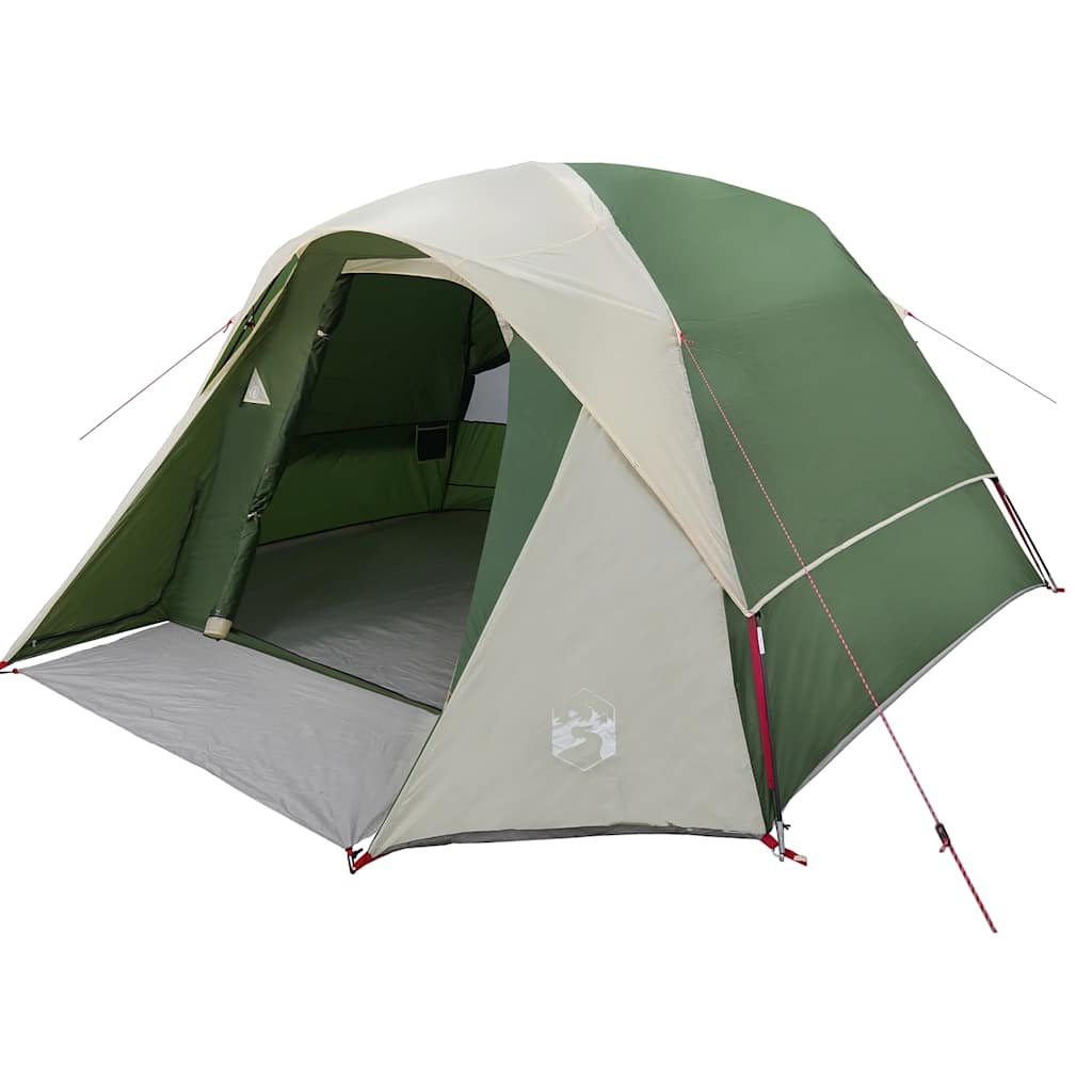 Tente familiale vidaXL 6 personnes verte imperméable