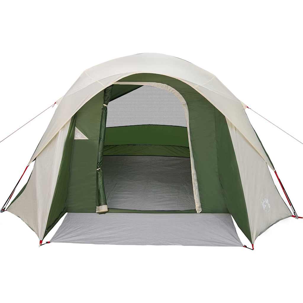 Tente familiale vidaXL 6 personnes verte imperméable