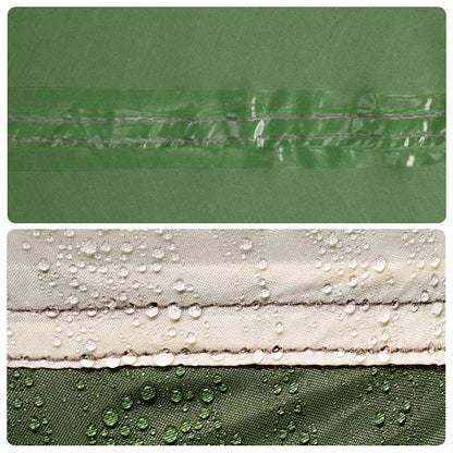 Tente familiale vidaXL 6 personnes verte imperméable
