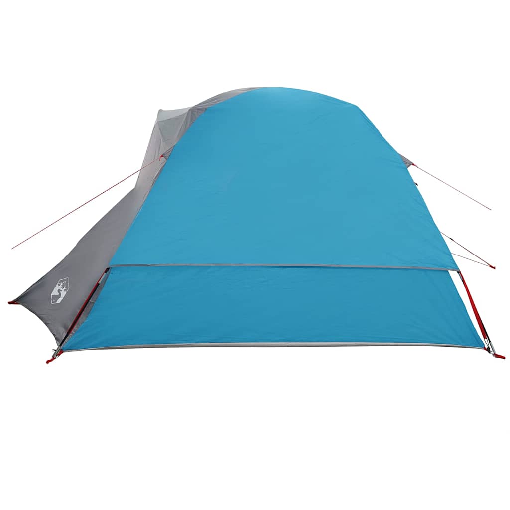 vidaXL Tente familiale 6 personnes bleue étanche