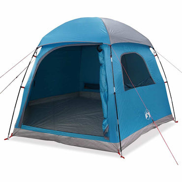vidaXL Tente familiale igloo pour 6 personnes bleue imperméable