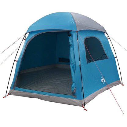 vidaXL Tente familiale igloo pour 6 personnes bleue imperméable