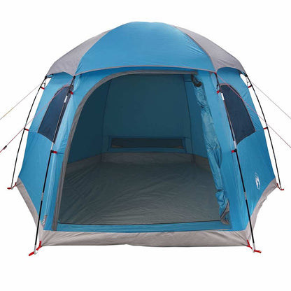 vidaXL Tente familiale igloo pour 6 personnes bleue imperméable