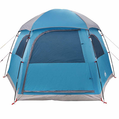 vidaXL Tente familiale igloo pour 6 personnes bleue imperméable