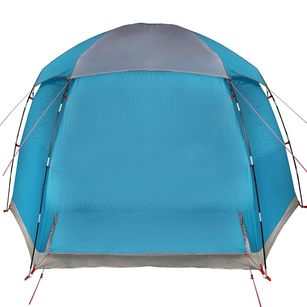 vidaXL Tente familiale igloo pour 6 personnes bleue imperméable
