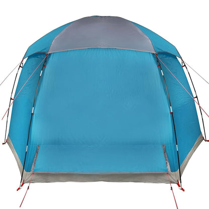 vidaXL Tente familiale igloo pour 6 personnes bleue imperméable