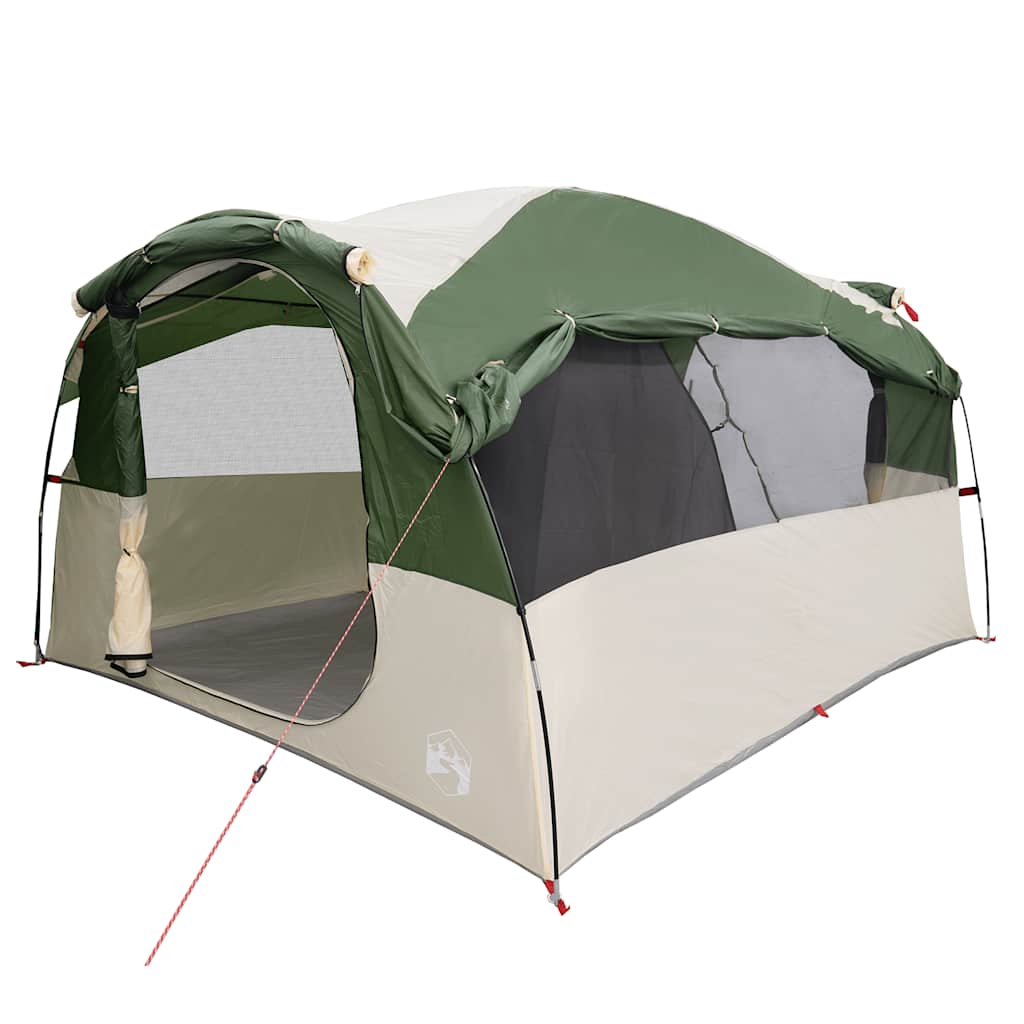 vidaXL Tente tunnel familiale 6 personnes Vert Imperméable