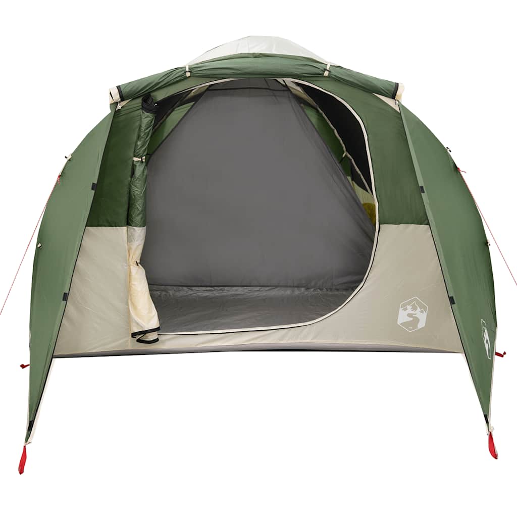 vidaXL Tente tunnel familiale 6 personnes Vert Imperméable