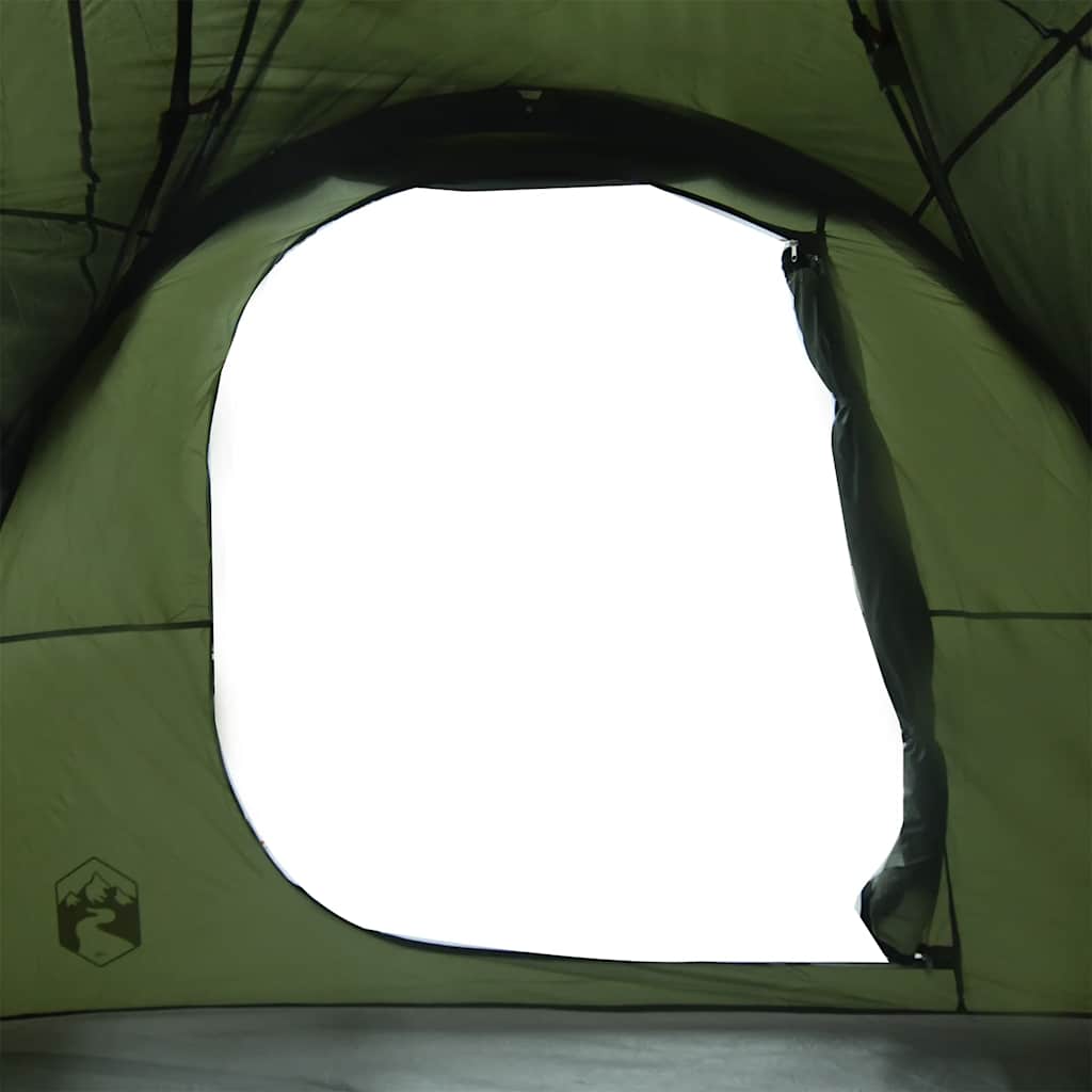 vidaXL Tente tunnel familiale 6 personnes Vert olive Imperméable