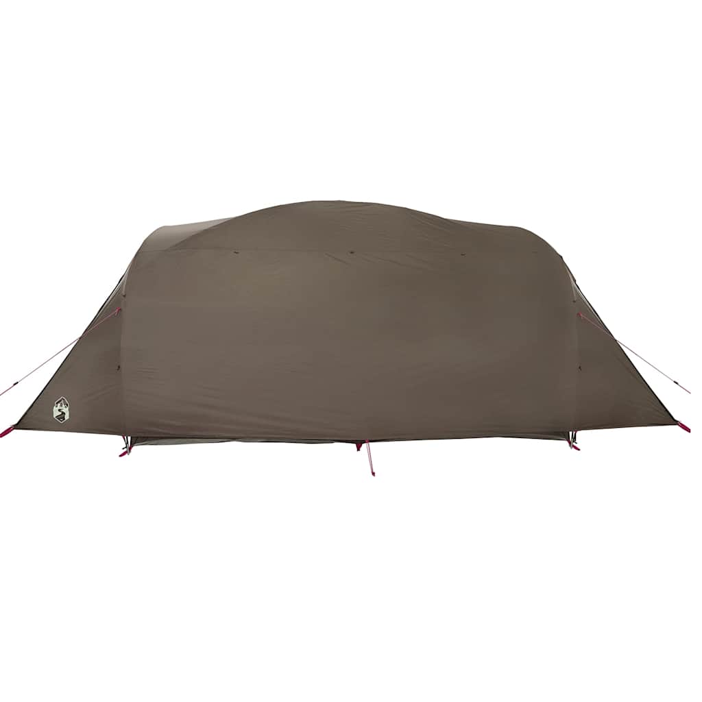 vidaXL Tente tunnel familiale 6 personnes marron imperméable