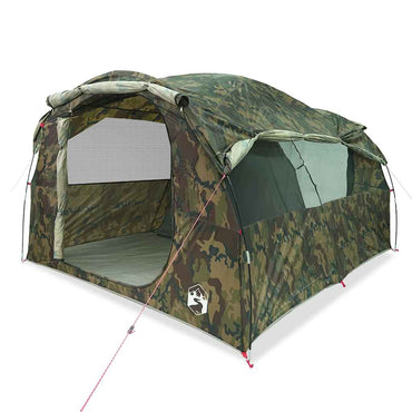 Tente tunnel familiale vidaXL 6 personnes camouflage imperméable