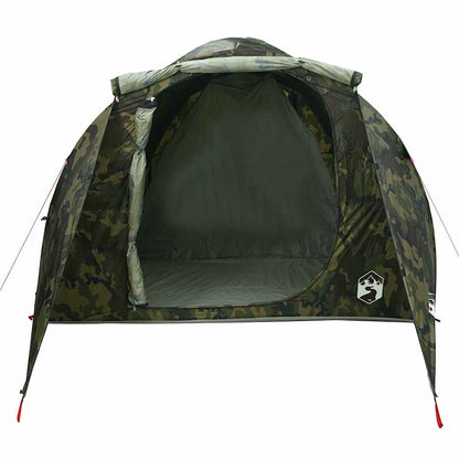Tente tunnel familiale vidaXL 6 personnes camouflage imperméable