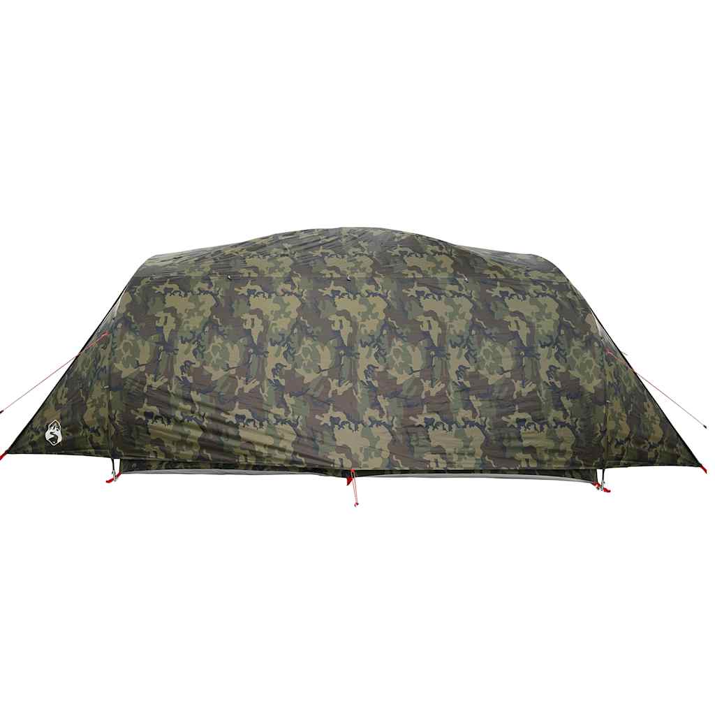 Tente tunnel familiale vidaXL 6 personnes camouflage imperméable