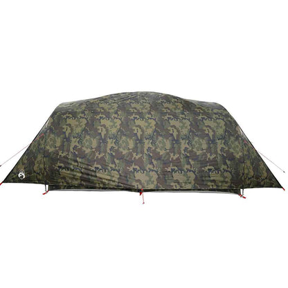 Tente tunnel familiale vidaXL 6 personnes camouflage imperméable