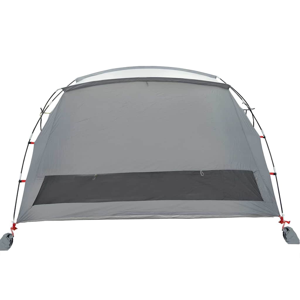 vidaXL Tente de plage 2 personnes Gris Imperméable