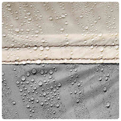 vidaXL Tente de plage 2 personnes Gris Imperméable