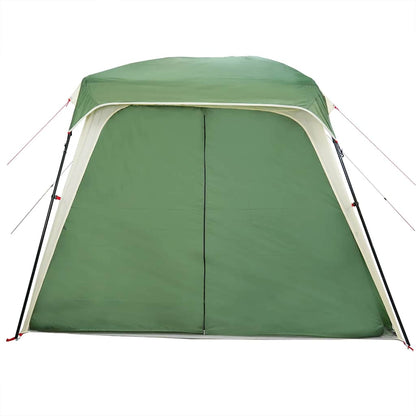 vidaXL Tente de camping avec auvent 5 personnes Vert Imperméable