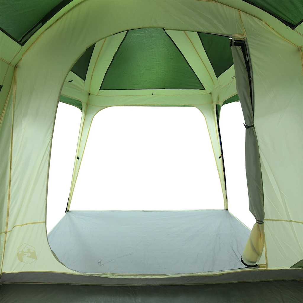 vidaXL Tente de camping avec auvent 5 personnes Vert Imperméable