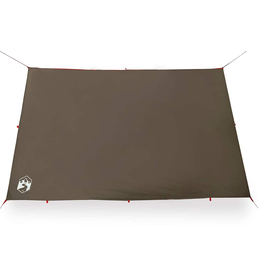 vidaXL Tarp Braun 306x306 cm Wasserdicht