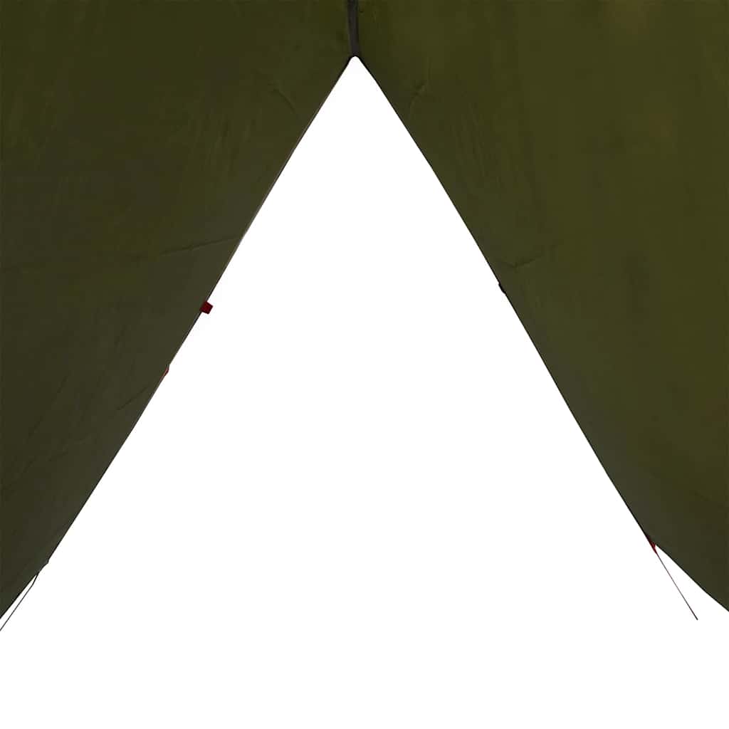 vidaXL Tarp vert olive 366x306 cm Imperméable